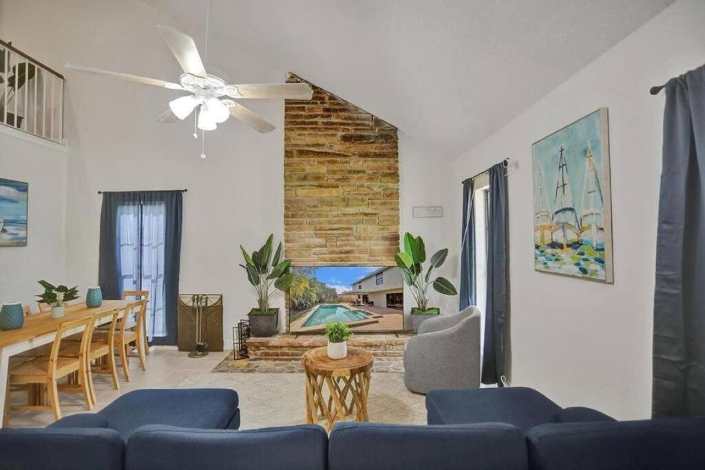 Delray Beach 3Bd Home & Pool With Game Room, 10 Guests エクステリア 写真