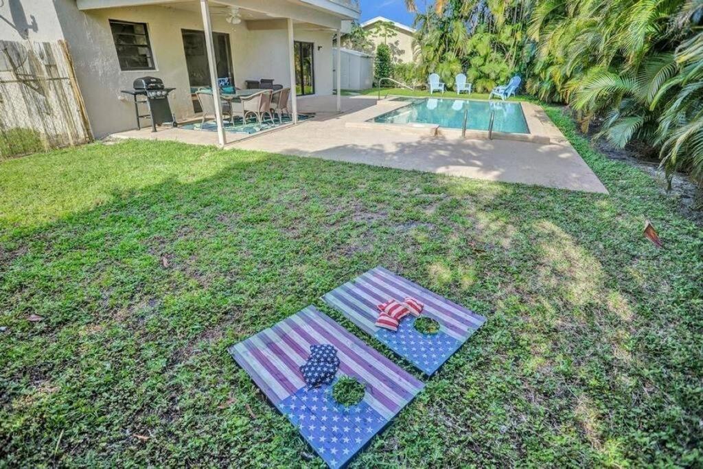 Delray Beach 3Bd Home & Pool With Game Room, 10 Guests エクステリア 写真